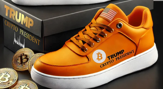 Trump Launches Limited Edition Bitcoin Sneakers After Bitcoin 2024 Conference Speech